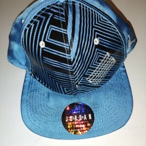 Jordan Blue and Black Hat